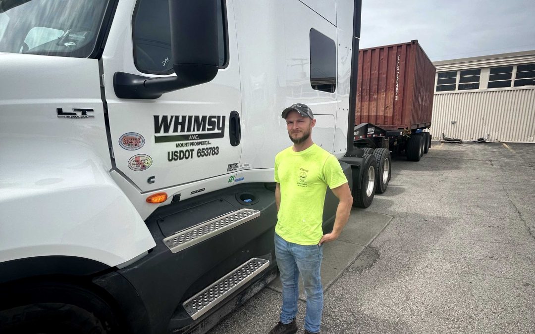 pawel with truck